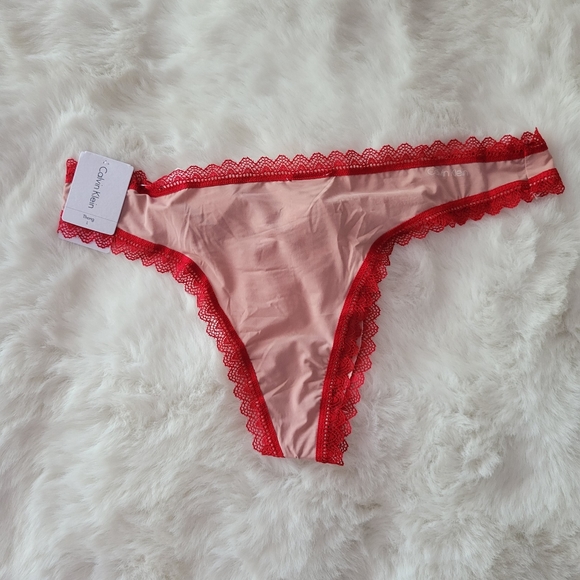 CALVIN KLEIN BRAND NEW SET OF THONG & HIPSTER SIZE L - Picture 7 of 8
